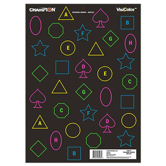 Champion Targets 45834 VisiColor Silhouette 12 Targets