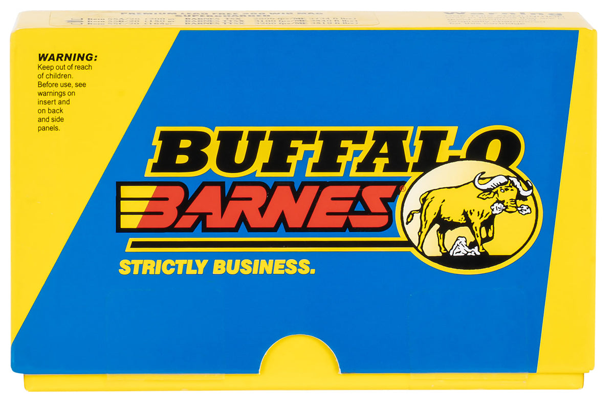 Buffalo Bore .300 Winchester Mag BUFFALO-BARNES PREMIUM LEAD FREE 180gr PolyTip Ammo