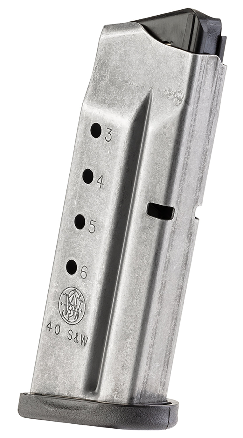 Smith & Wesson 199330000 M&P Shield 6rd 40S&W Stainless Steel