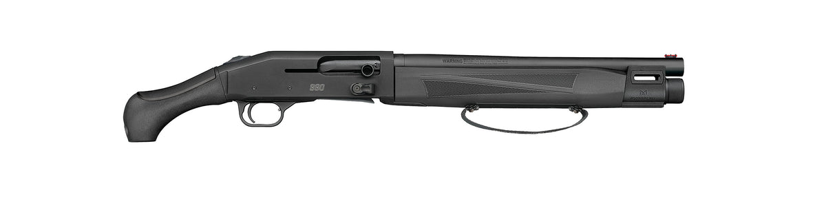 Mossberg 83001 990 AfterShock 12 Gauge Semi-Auto 3" 5+1 14.75" Matte Blued Barrel, Strapped w/M-LOK Forend, Matte Blued Receiver, Black Synthetic Aftershock Grip, Ambidextrous