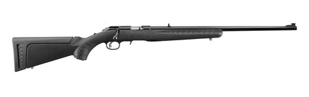 Ruger 8301 American Rimfire Full Size 22 LR 10+1 22" Satin Blued Steel Barrel & Alloy Steel Receiver w/Integral Scope Mount, Black Fixed Synthetic Stock, Right Hand