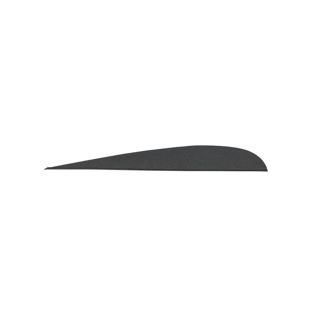 Gateway Parabolic Feathers Black 4 in. LW 100 pk.