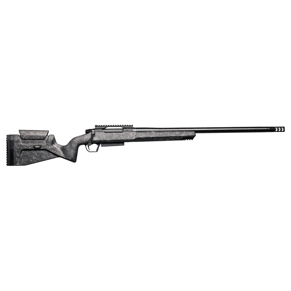 Christensen Arms 801-14060-00 MCR 22 Creedmoor 4+1 20" Carbon Fiber Threaded Barrel Black Nitride Receiver w/Picatinny Rail, Black Adj Cheek Riser w/Pistol Grip Carbon Fiber Stock