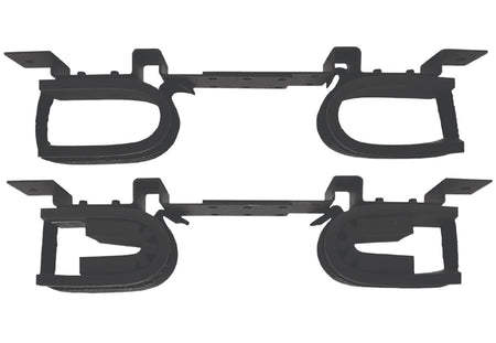 Rugged Gear 10075 Gun Rack Overhead Black Steel Holds 2 Rifle/Shotgun