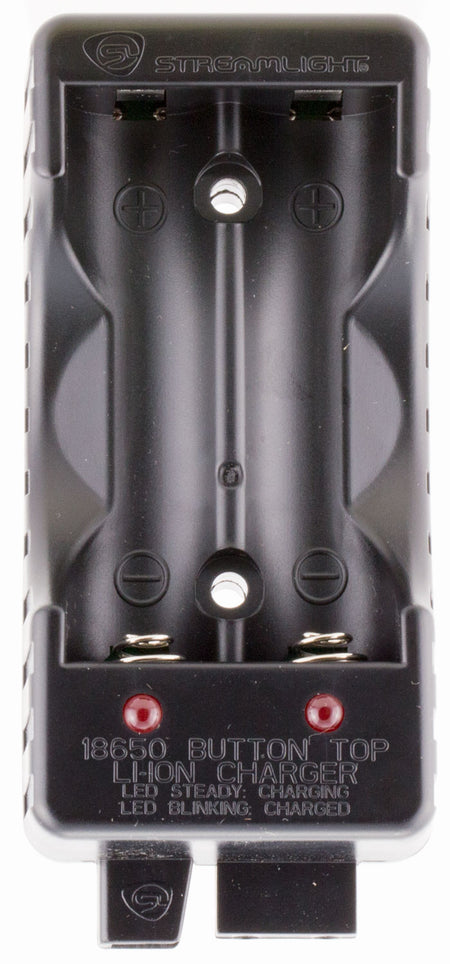 Streamlight 22100 Battery Charger Dual Channel Black 18650 Li-ion Rechargeable Battery