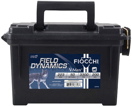 Fiocchi .223 Remington Field Dynamics 50gr PolyTip Ammo