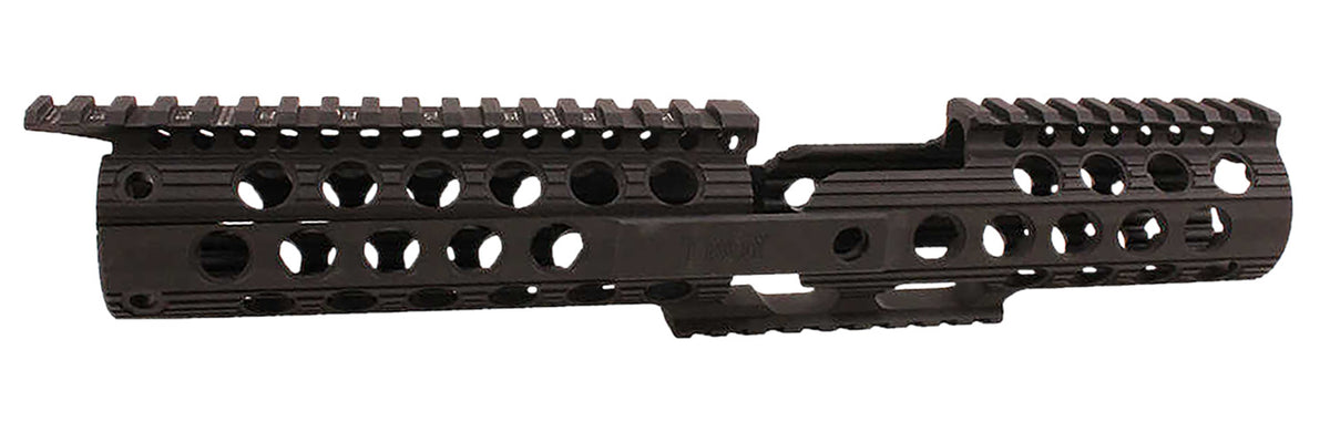 Troy Ind SRAIDLTCXBT00 Delta CX Rail 12" Aluminum Black for AR-15