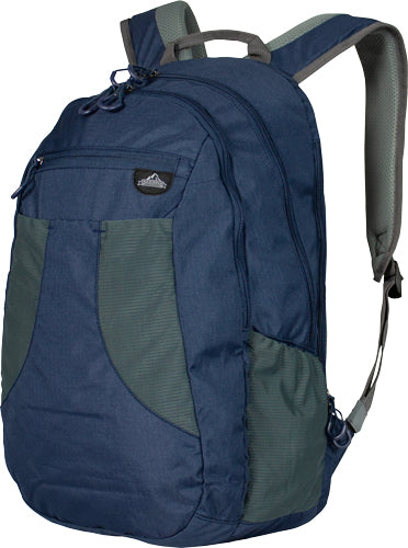 RED ROCK RIO BACKPACK 22 LITER LAPTOP FRIENDLY NAVY/GRAY