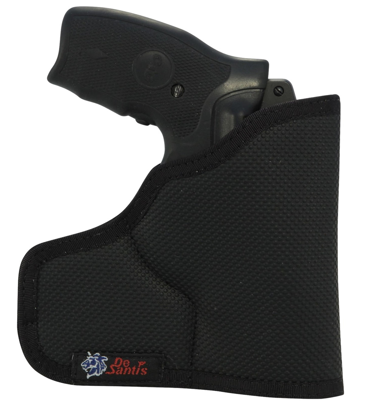 DeSantis Gunhide M33BJN3Z0 Nemesis Ammo Pocket Rubberized Fabric Fits S&W J Frame Fits 2" Barrel Ambidextrous
