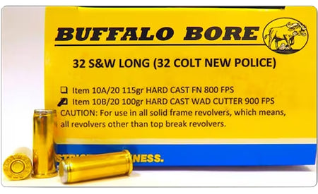 Buffalo Bore .460 S&W Mag Personal Defense 360gr Solid Ammo