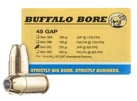 Buffalo Bore .45 Long Colt Personal Defense 230gr JHP Ammo
