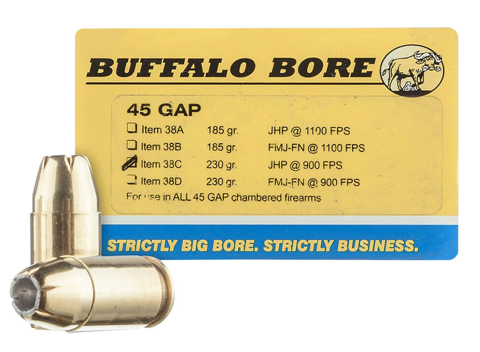 Buffalo Bore .45 Long Colt Personal Defense 230gr JHP Ammo