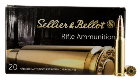 Sellier and Bellot .308 Win / 7.62x51mm Rifle 180gr JSP Ammo