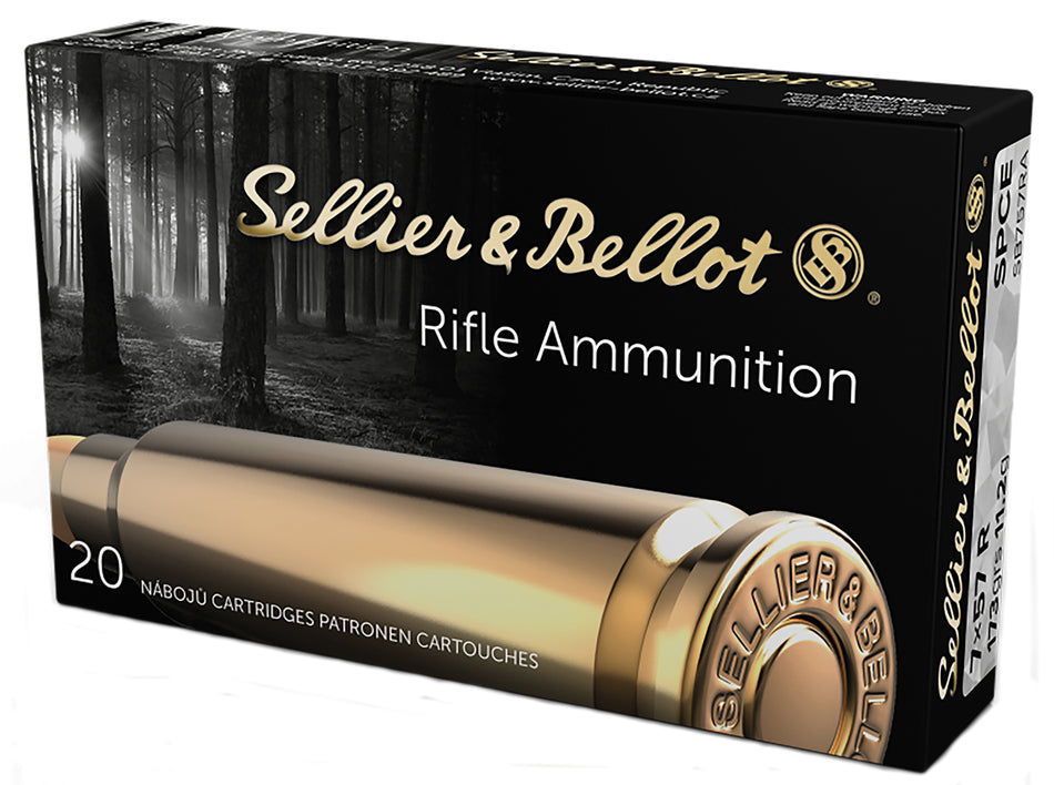 Sellier & Bellot 7x57mmR 173gr SP Cut Through Edge Ammo