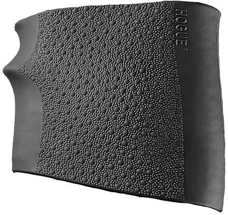 Hogue 18000 HandAll Jr. Grip Sleeve Small Size made of Rubber with Textured Black Finish & Finger Groove for Most 22, 25 & 38 Pistols