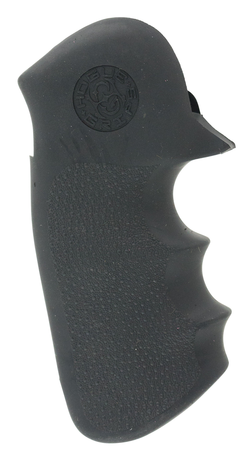 Hogue 47000 Monogrip Finger Grooves Black Rubber with Finger Grooves for Colt King Cobra, Anaconda