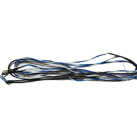 J and D Genesis String and Cable Kit White/Royal Blue D97