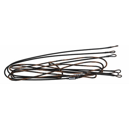 GAS High Octane String and Cable Set Blackout Diamond Black Ice