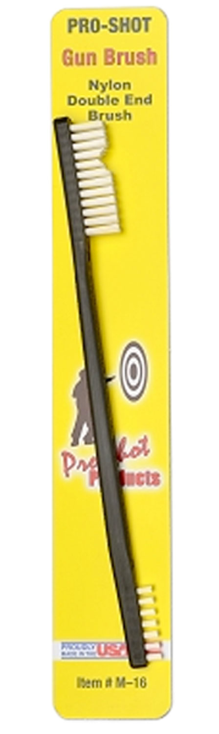 Pro-Shot M16 Gun Brush M4/M16 Double Ended Brush Nylon Bristles