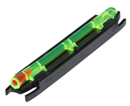 HiViz M300 M-Series Magnetic Front Sight Black | Green with Red Center Fiber Optic Front Sight