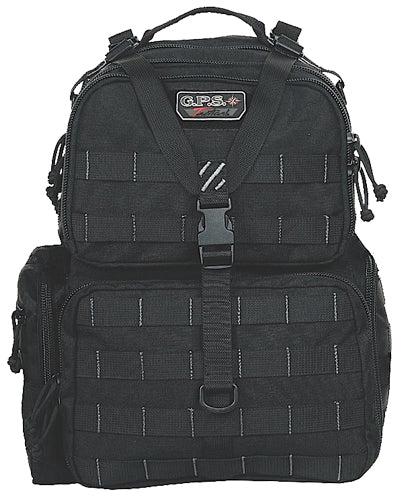 GPS Bags T1612BPB Tactical Range Black 1000D Nylon Teflon Coating 3 Handguns