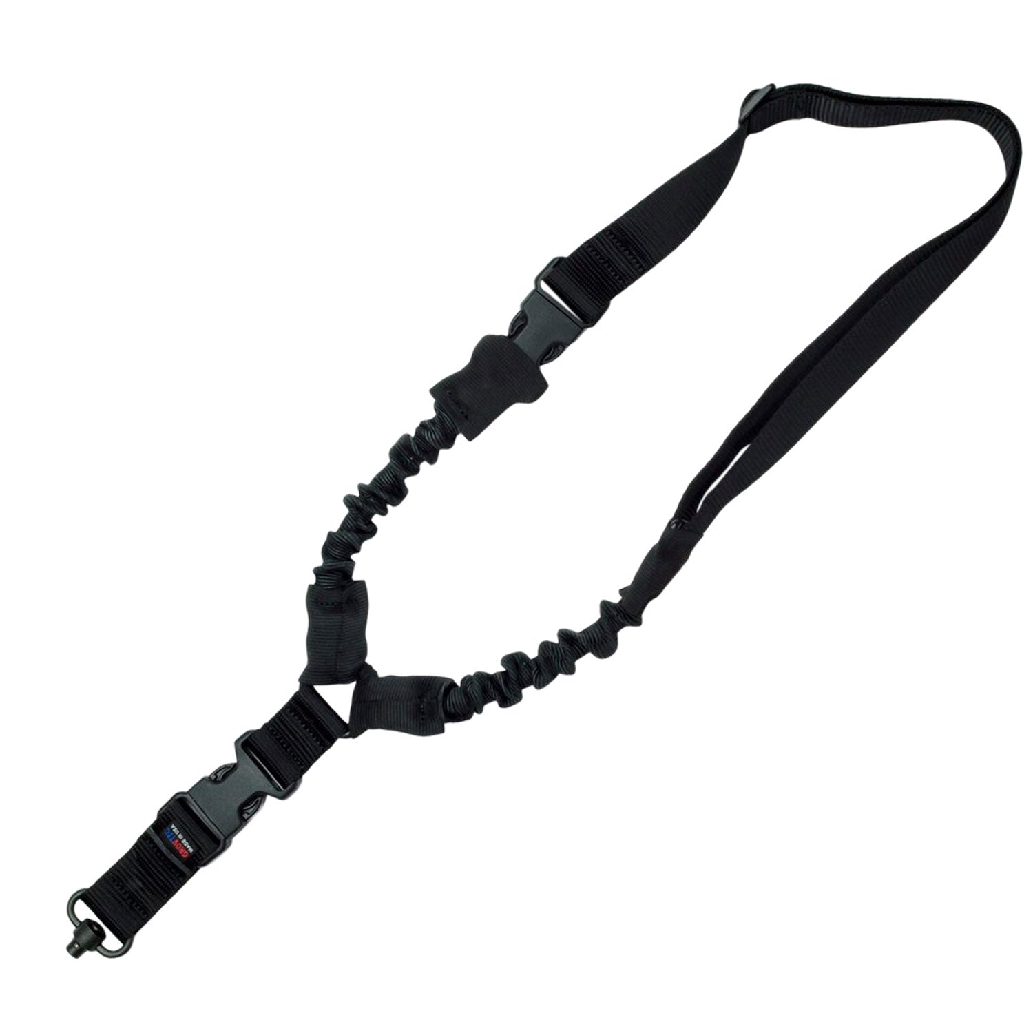 GrovTec US Inc GTSL52 Single Point Black Elastic Bungee Rifle/Shotgun
