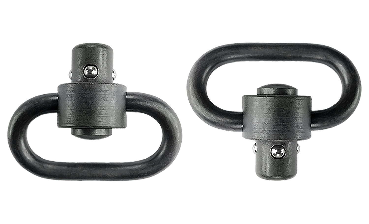 GrovTec US Inc GTSW288 Heavy Duty 1.25" Push Button Black Manganese Phosphate Steel