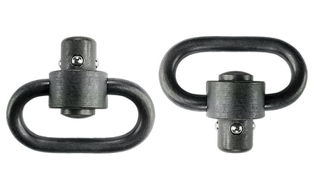 GrovTec US Inc GTSW288 Heavy Duty 1.25" Push Button Black Manganese Phosphate Steel