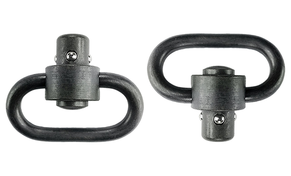 GrovTec US Inc GTSW288 Heavy Duty 1.25" Push Button Black Manganese Phosphate Steel