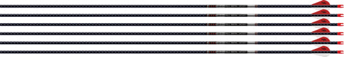 EASTON ARROW 5MM FMJ 300 W/ HO 6-PACK W/ 2" BLAZER VANES