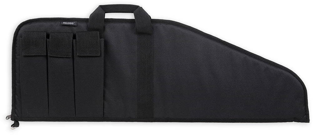 Bulldog BD49943 Pit Bull 43" Black Floatable Water Resistant Nylon, Tricot Lining, 3 Velcro Exterior Magazine Pouches, Soft Padding