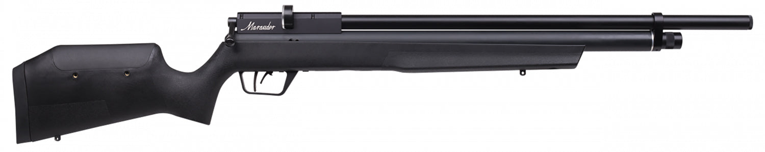 Benjamin BP2264S Marauder PCP 22 Pellet 10+1 Shot Black Black Receiver Black Fixed w/Adj Comb Stock
