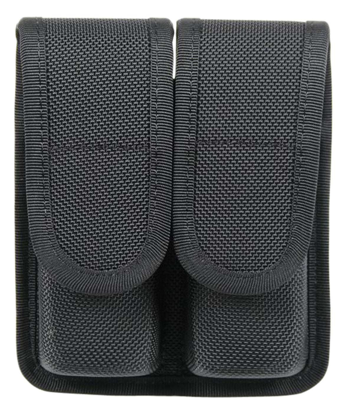 Blackhawk 44A001BK Double Mag Pouch Black Cordura Compatible w/Double Stack/9mm/40/45