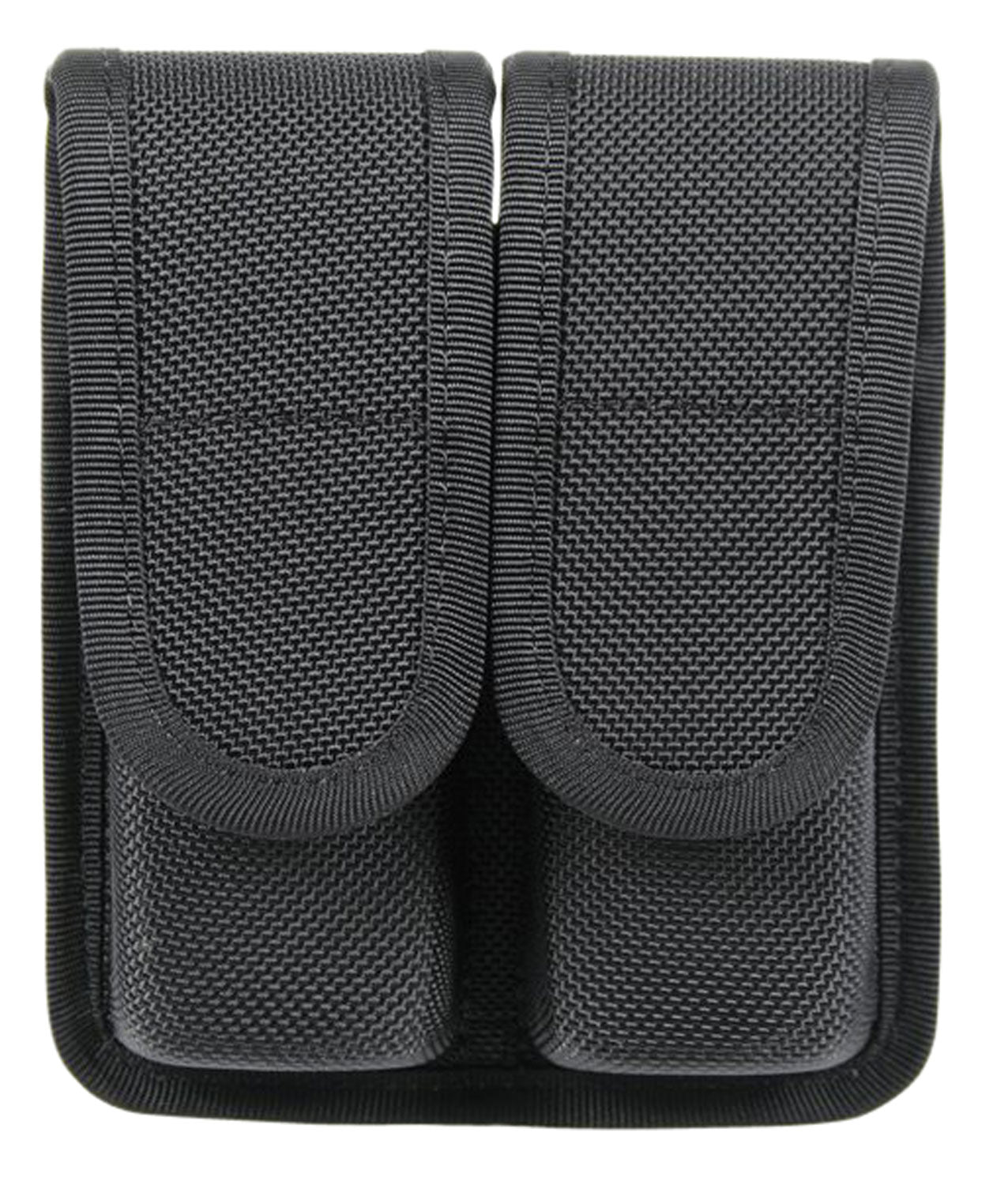 Blackhawk 44A001BK Double Mag Pouch Black Cordura Compatible w/Double Stack/9mm/40/45