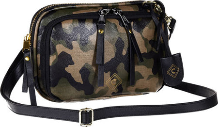 ALLEN GIRLS W/ GUNS CONCEAL CARRY PURSE CLUTCH CAMO
