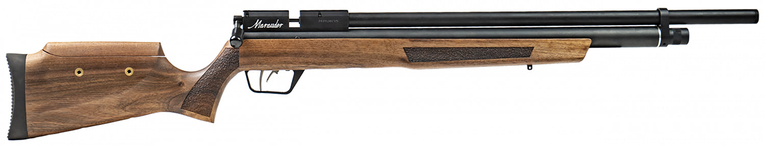 Benjamin BP2264W Marauder PCP 22 Pellet 10+1 Shot Black Black Receiver Hardwood Fixed w/Adj Comb Stock