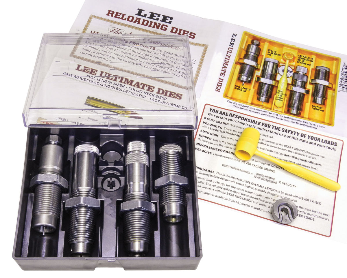 Lee Precision 90738 Ultimate Rifle 4 Die Set 300 Win Mag