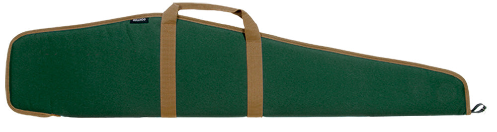Bulldog BD101 Pit Bull 48" Green w/Tan Trim Water Resistant Nylon Closed-Cell Foam for Scoped Rifles