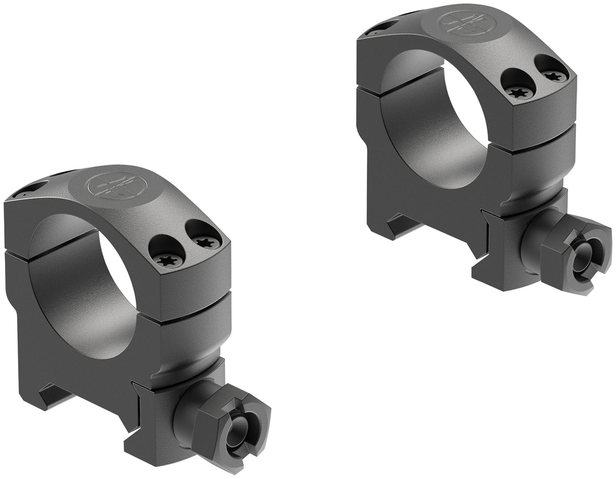 Leupold 57524 Mark 4 Scope Ring Set Matte Black Aluminum 1" Tube Medium Picatinny Rail