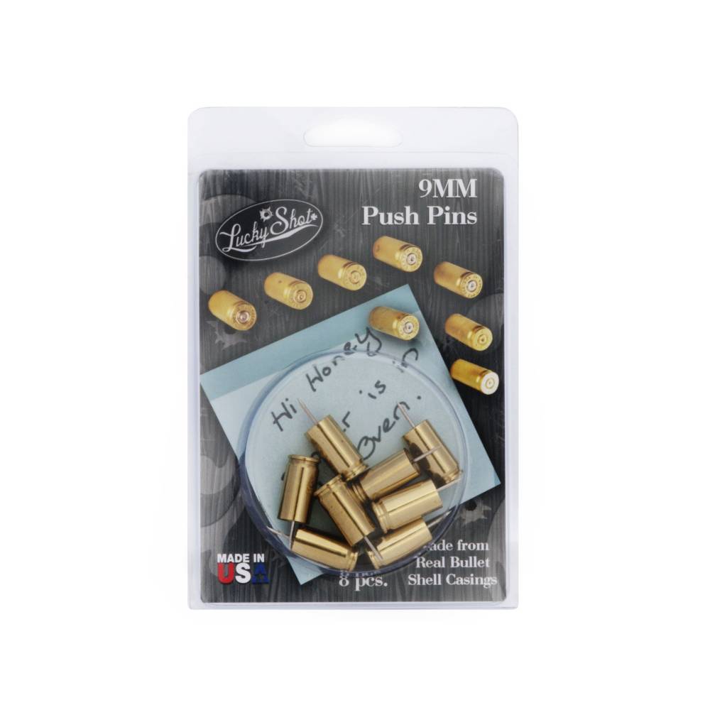 2 MONKEY TRADING PUSH PINS 9MM BRASS (8 PCS)