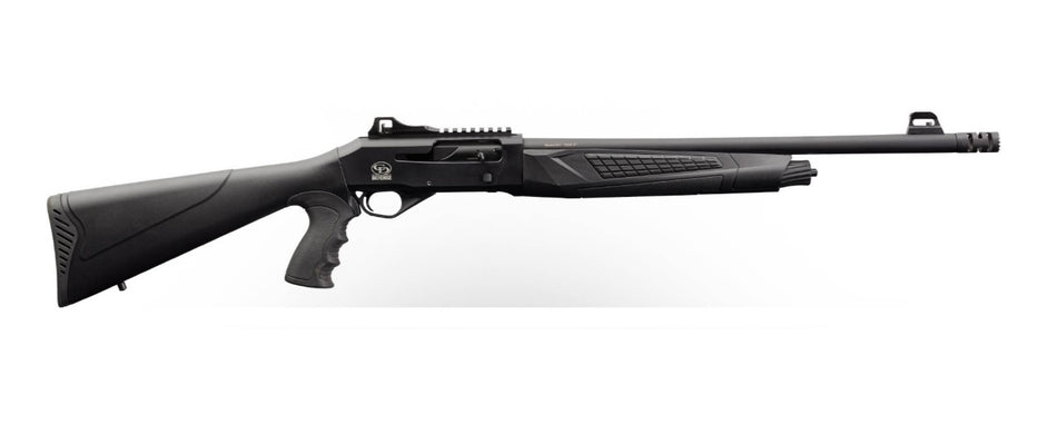 Charles Daly 930229 601 Tactical Full Size 12 Gauge Semi-Auto 3" 4+1 18.50" Black Steel Barrel, Black w/Picatinny Rail Aluminum Receiver, Fixed w/Pistol Grip Black Synthetic Stock
