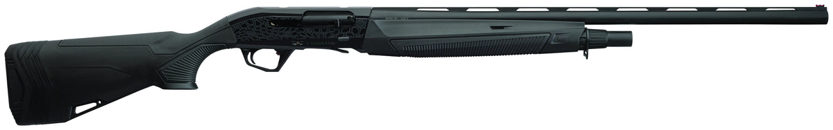 Charles Daly 930402 601 Sport 12 Gauge Semi-Auto 3" 5+1 28" Matte Black Vent Rib Barrel, Picatinny Rail Aluminum Receiver, Fixed Black Synthetic Stock