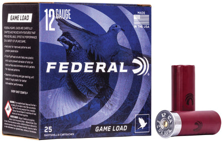 Federal Game-Shok Game Load Upland 12 Gauge 2.75 in 1 oz #7.5
