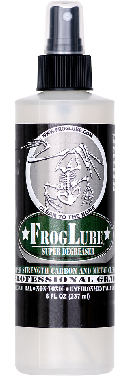 FrogLube 15219 Super Degreaser Removes Oil, Grease, Dirt 8 oz Trigger Spray