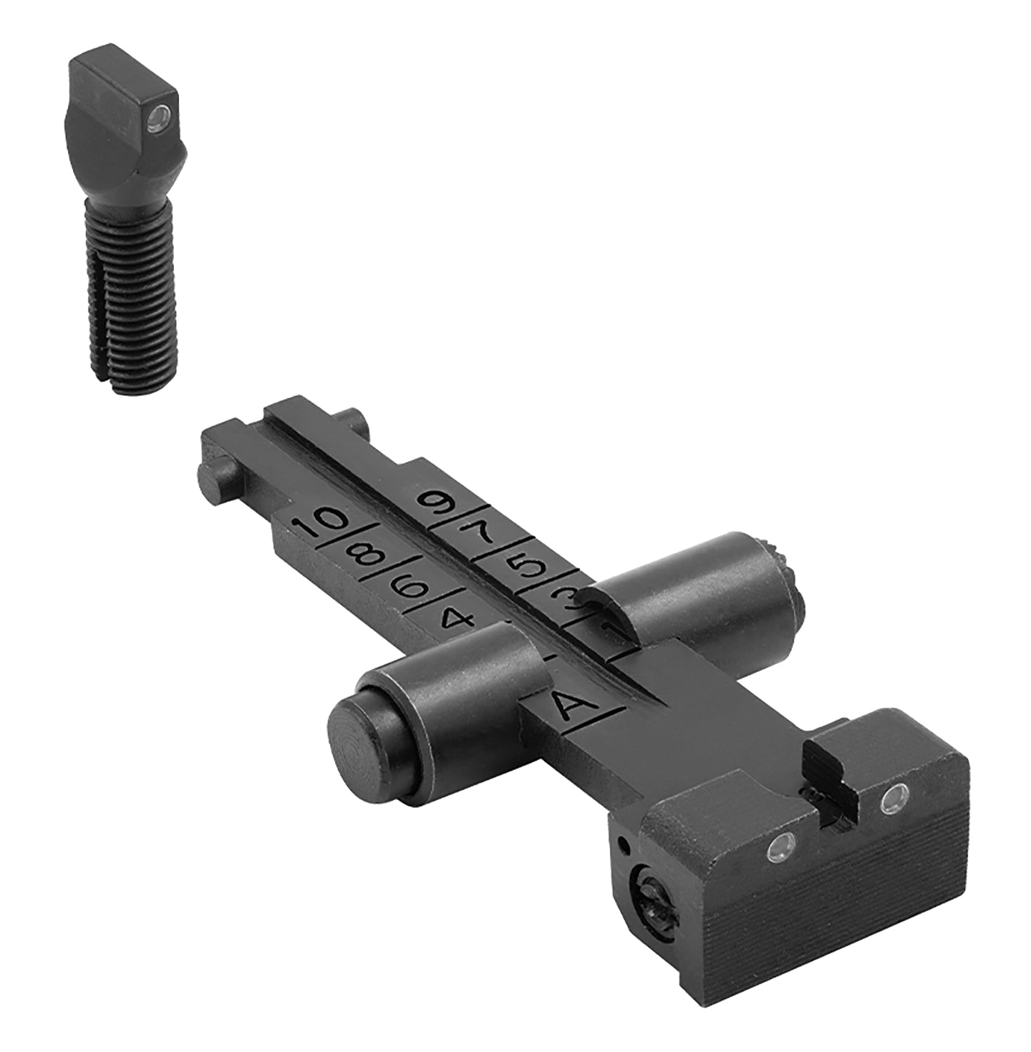 Meprolight USA 1331153101 Tru-Dot Self Illuminated AK/AKM Sight Black ...