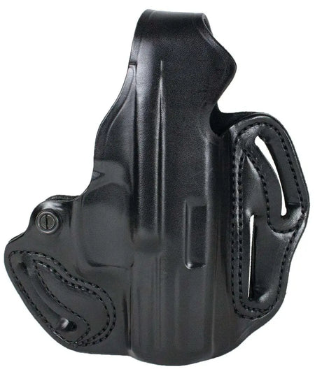 DESANTIS THUMB BREAK SCABBARD HOLSTER SIG P320C W/ ROMEO OPTICBLACK LEATHER RH