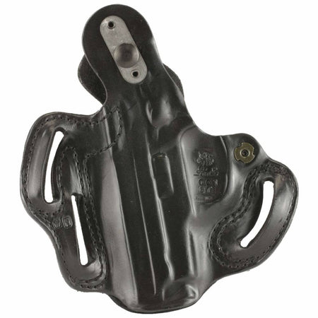DESANTIS THUMB BREAK SCABBARD HOLSTER SIG P229 BLACK LEATHER RH