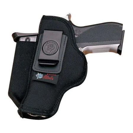 DESANTIS PRO STEALTH AMBI HLSTR GLOCK 26/27 W/ CT LG-437 S&W M&P SHIELD 9/40 W/ CT LG-489