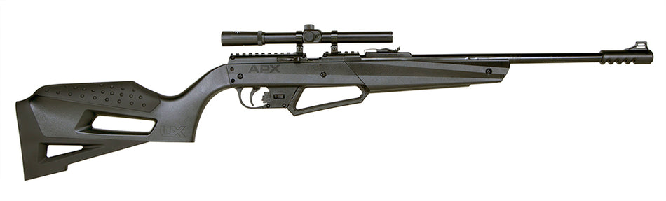 Umarex 2251600 NXG APX Youth Spring Piston 177 Black Black Receiver Black Scope Yes