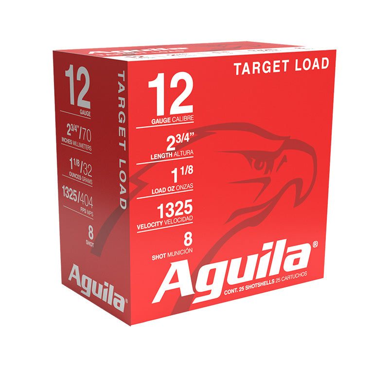 Aguila Competition Sporting Clays High Velocity 12 Gauge 2.75 in 1-1/8 oz #8